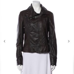 All Saints Leather Biker Jacket